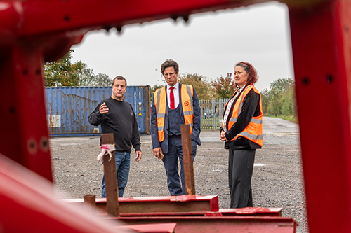 Sir Alec Shelbrooke MP at Stage One Creative Services